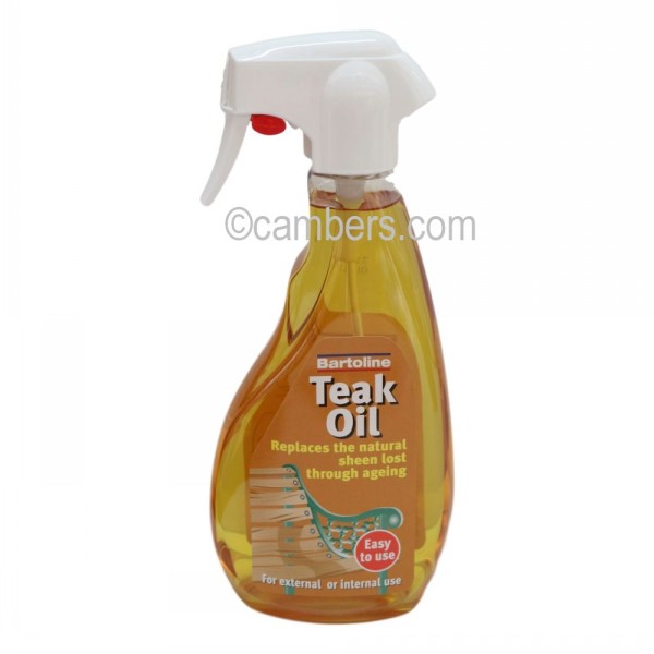 Bartoline Teak Oil Spray 500ml Cambers Country Store
